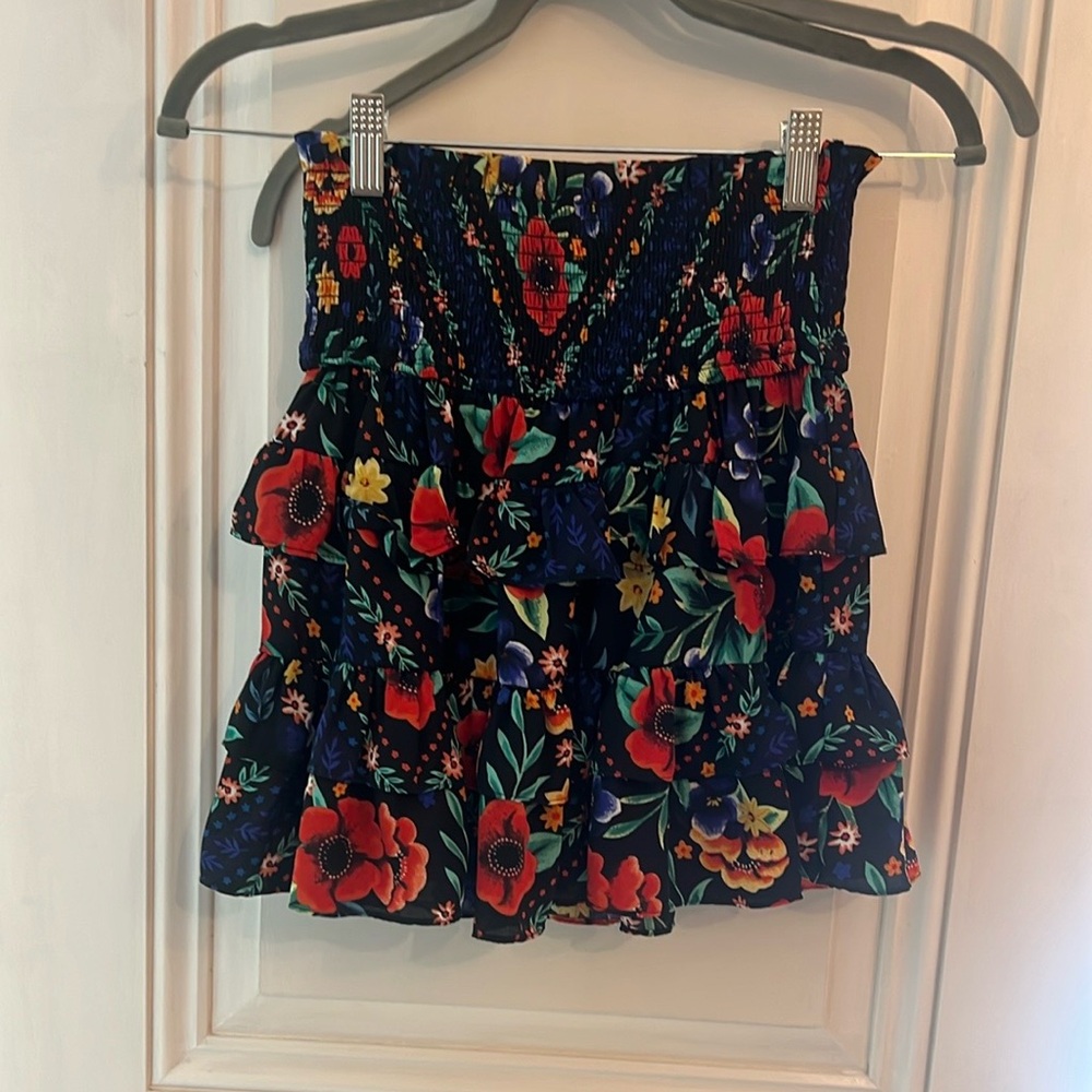 NWT Olivacious The Steph Ruffle Skirt